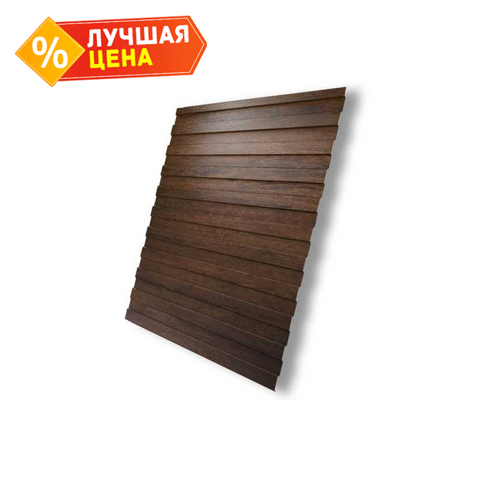 Профлист Grand Line C8A Print Elite 0.45 мм Antique Wood