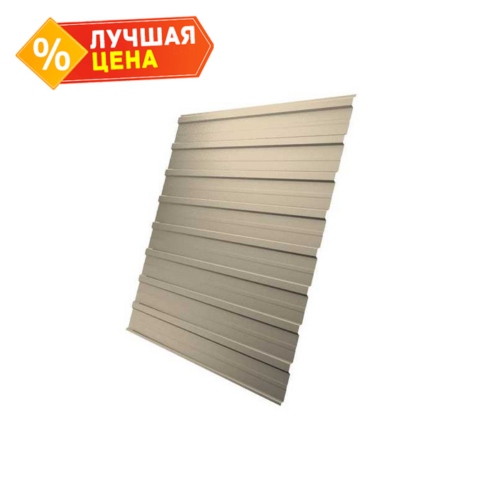 Профлист Grand Line C10A Satin 0.5 мм RAL 1015 Светлая Слоновая Кость