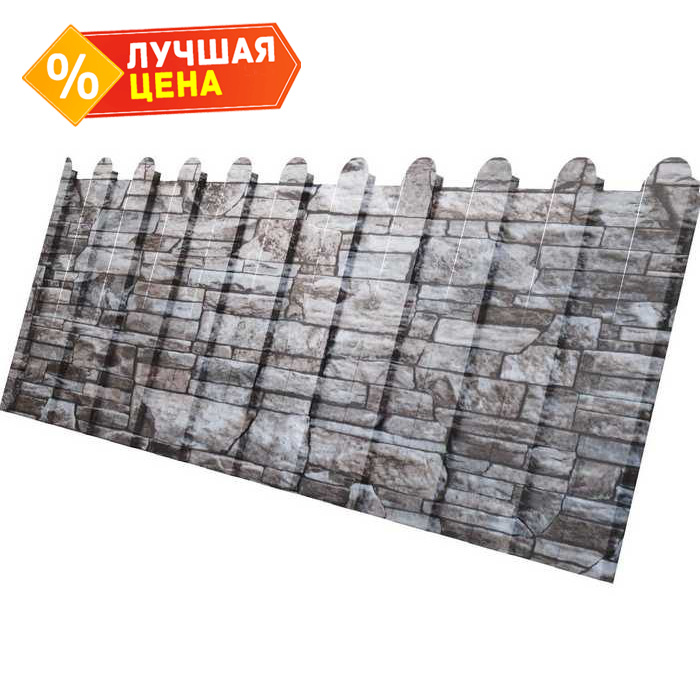 Профлист Grand Line фигурный C8A Print Elite 0.45 мм Fine Stone