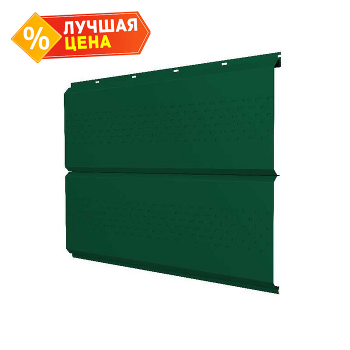 Софит ЭкоБрус new без перфорации 0,5 Satin RAL6005 зеленый мох