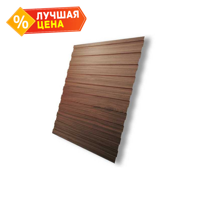 Профлист Grand Line C8A Print Elite 0.45 мм Honey Wood