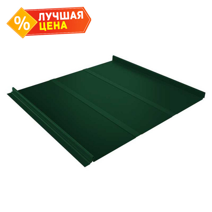 Фальцевая кровля Кликфальц Line Grand Line 0,5 Velur RAL 6005 Зеленый Мох