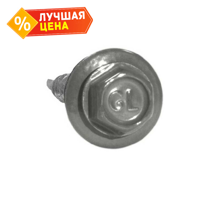 Саморез по металлу Daxmer 5,5х25 RAL 9002 (250) сверло №3