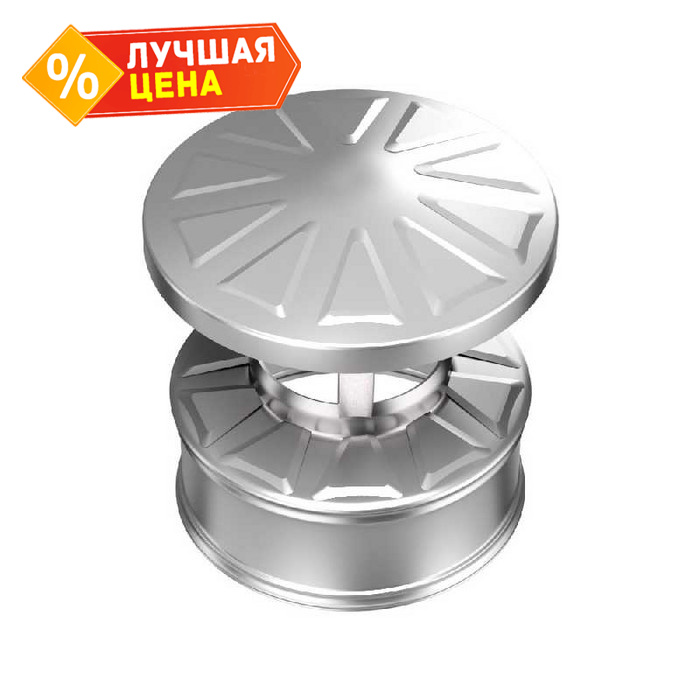 Оголовок Металл и Ко 210х150 AISI 430 0,5+AISI 430 0,5 (конденсат)