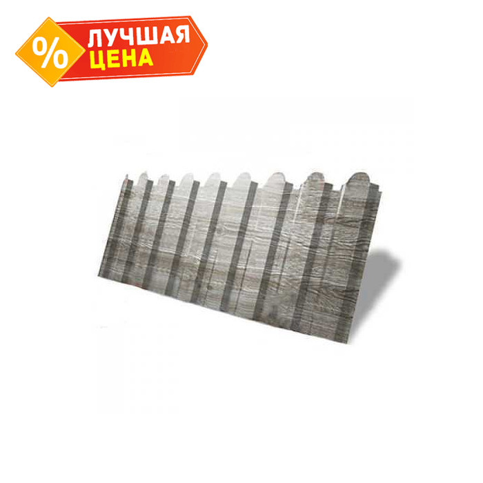 Профлист Grand Line фигурный С20В Print Elite 0.45 мм Nordic Wood