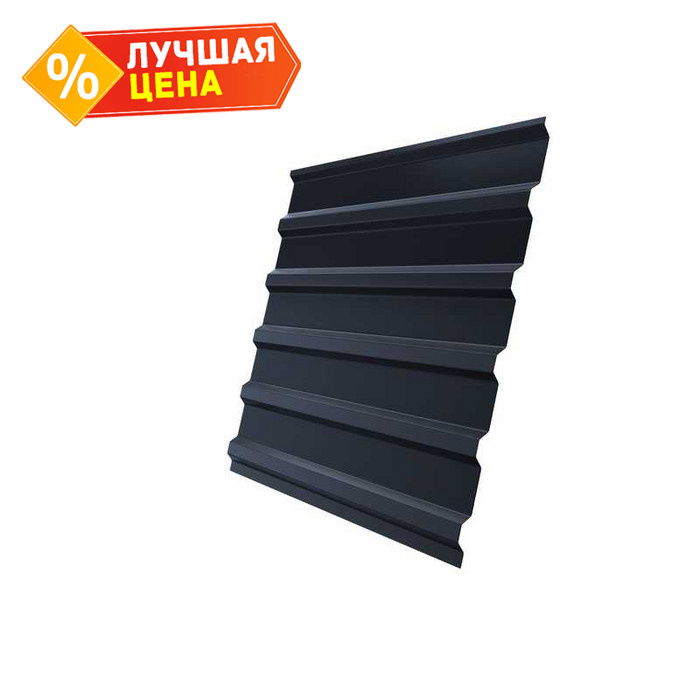 Профлист Grand Line С20В Rooftop Matte 0.5 мм RAL 7024 Мокрый Асфальт