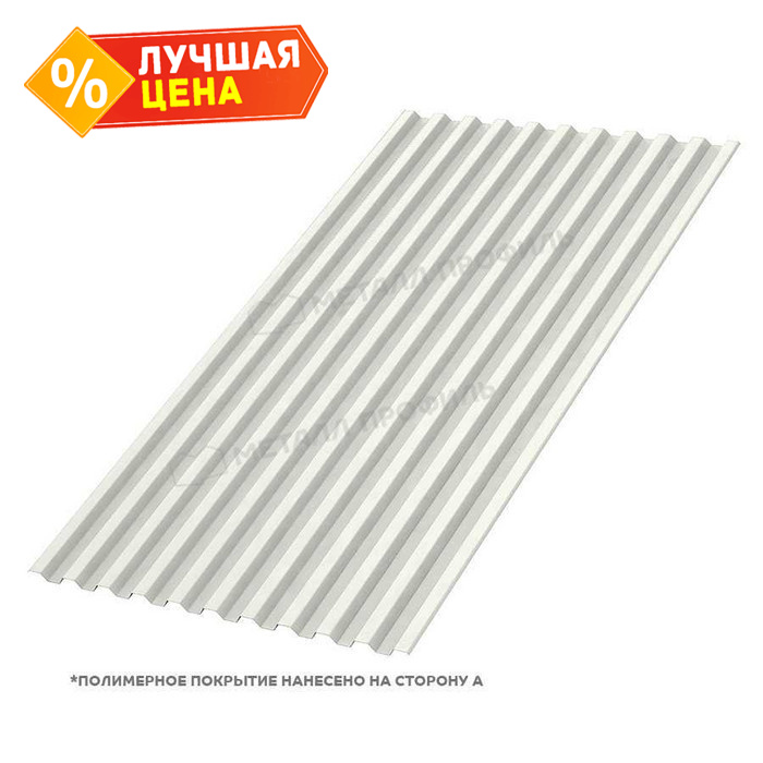 Профлист Металл Профиль С-21 0,5 PURMAN® RAL 9010 Чистый белый