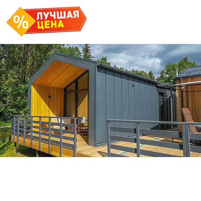 Фальцевая кровля Кликфальц Pro Grand Line 0,45 Drap ST RAL 7024 Мокрый Асфальт | с пленкой на замках