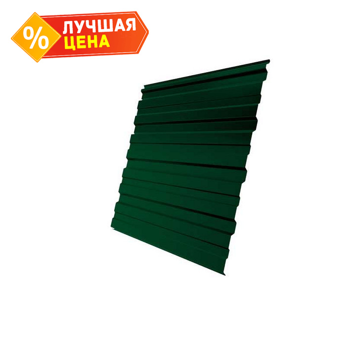 Профлист Grand Line С10R Satin 0.5 мм RAL 6005 Зеленый Мох