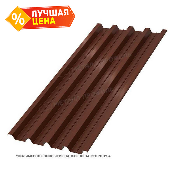 Профлист Металл Профиль Н-60 0,5 PURETAN® RR 29 Вишневый