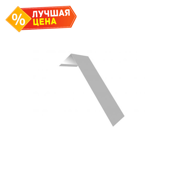 Планка лобовая/околооконная простая 190х50 0,45 PE с пленкой RAL 1018 цинково-желтый