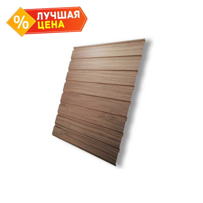 Профлист Grand Line С10В Print Elite 0.45 мм Honey Wood