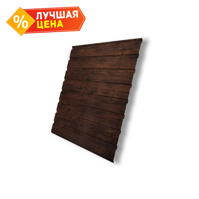 Профлист Grand Line С10В Print Elite 0.45 мм Cherry Wood