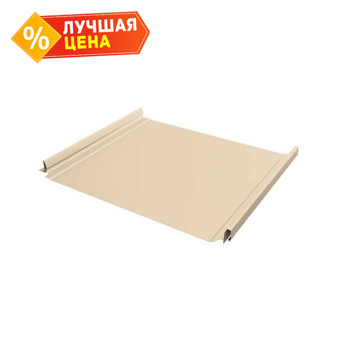 Фальцевая кровля Кликфальц Pro Grand Line 0,5 Satin RAL 1015 Светлая Слоновая Кость