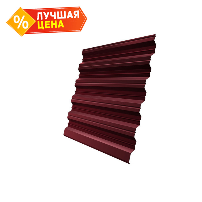 Профлист Grand Line HC35R Satin Matt 0.5 мм RAL 3005 Красное Вино