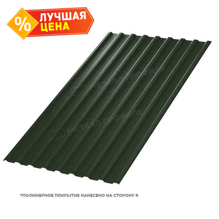 Профлист Металл Профиль МП-20 0,45 VikingMP® RAL 6007 Бутылочно-зеленый | A