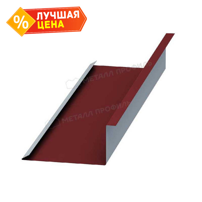 Планка примыкания нижняя 250х122х2000 NormanMP (ПЭ-01-3011-0.5)