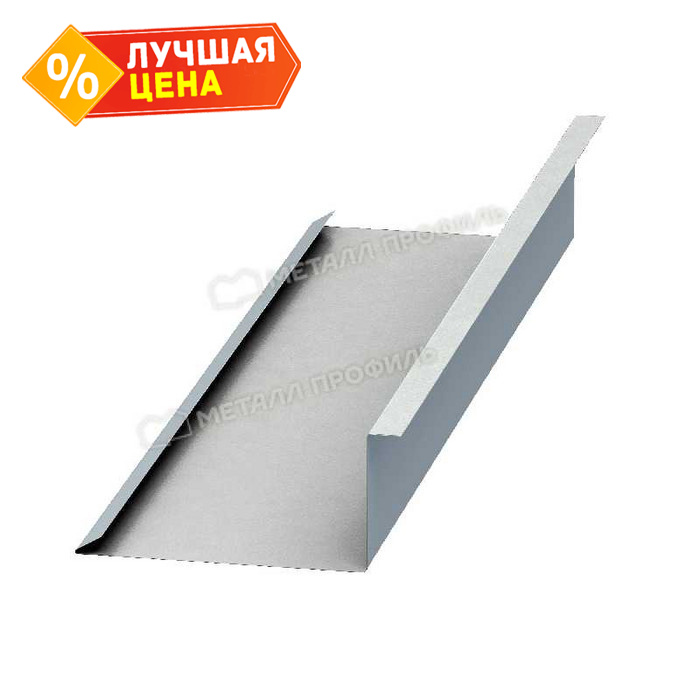 Планка примыкания нижняя 250х122х2000 NormanMP (ПЭ-01-9003-0.5)