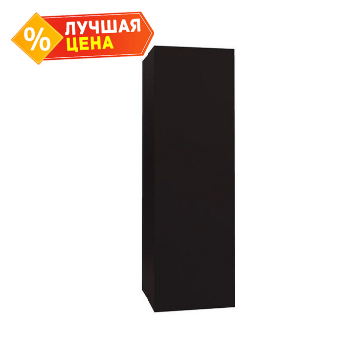 Кожух прямой д450/ш730/в1800 0,5 Satin с пленкой RAL 9005 черный