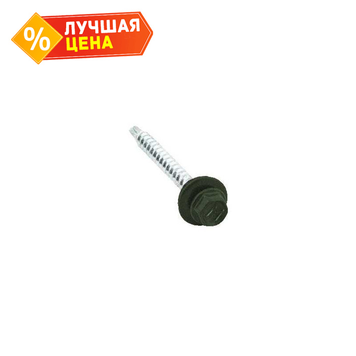 Саморез кровельный Daxmer 4,8х50 RAL 6020 (150) сверло №1