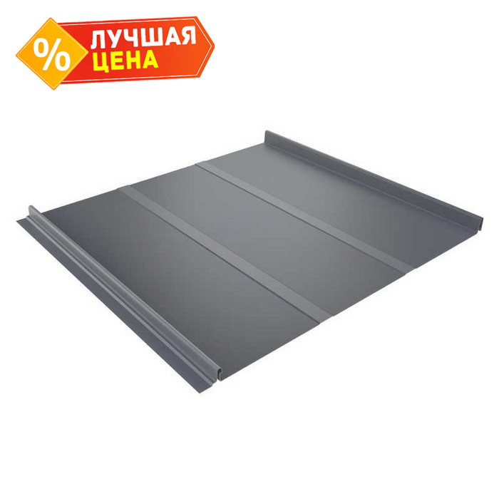 Фальцевая кровля Кликфальц Line Grand Line 0,5 Satin RAL 9006