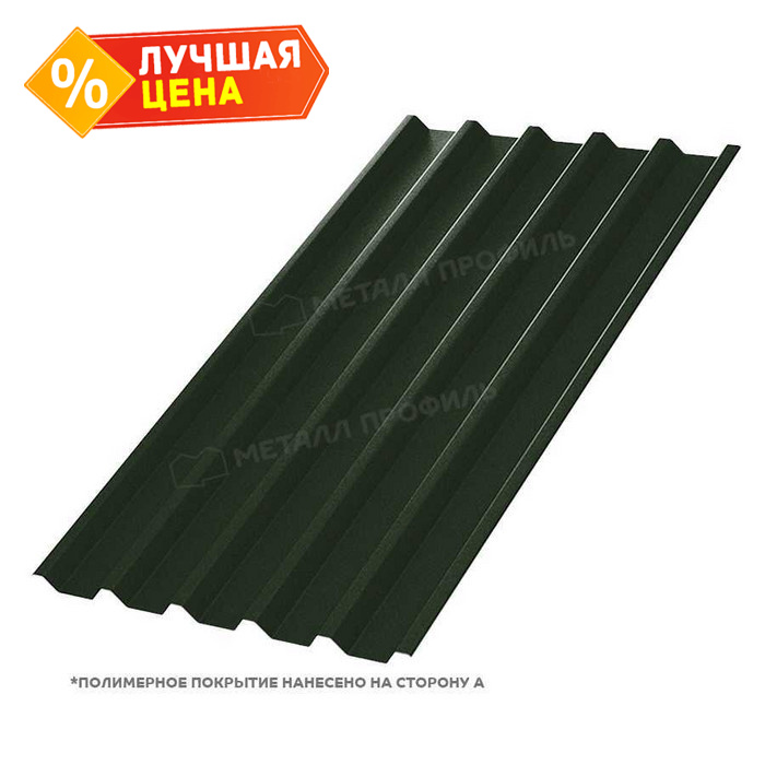 Профлист Металл Профиль С-44 0,45 VikingMP® RAL 6007 Бутылочно-зеленый