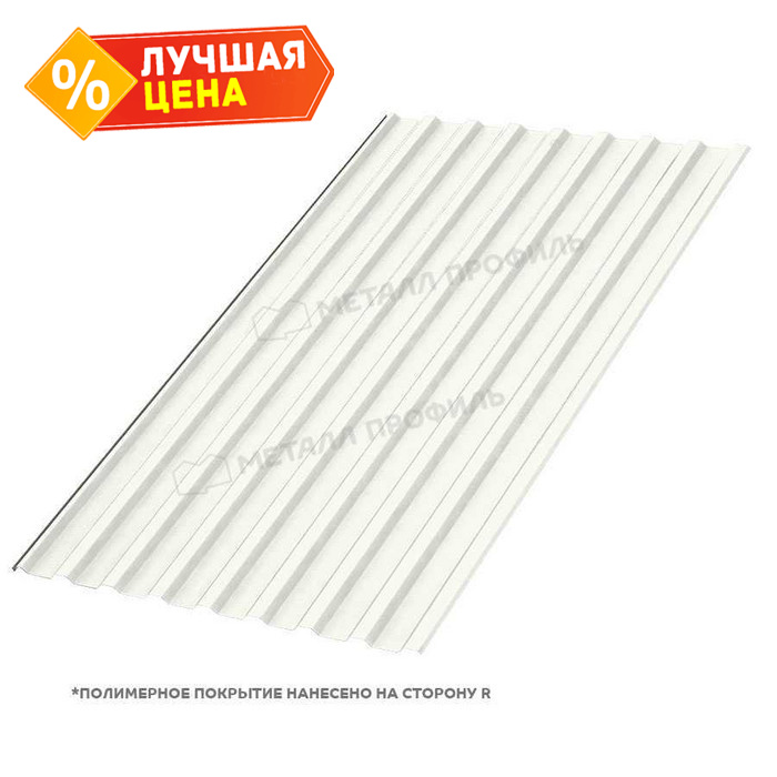 Профлист Металл Профиль МП-20 0,5 PURMAN® RAL 9010 Чистый белый | A