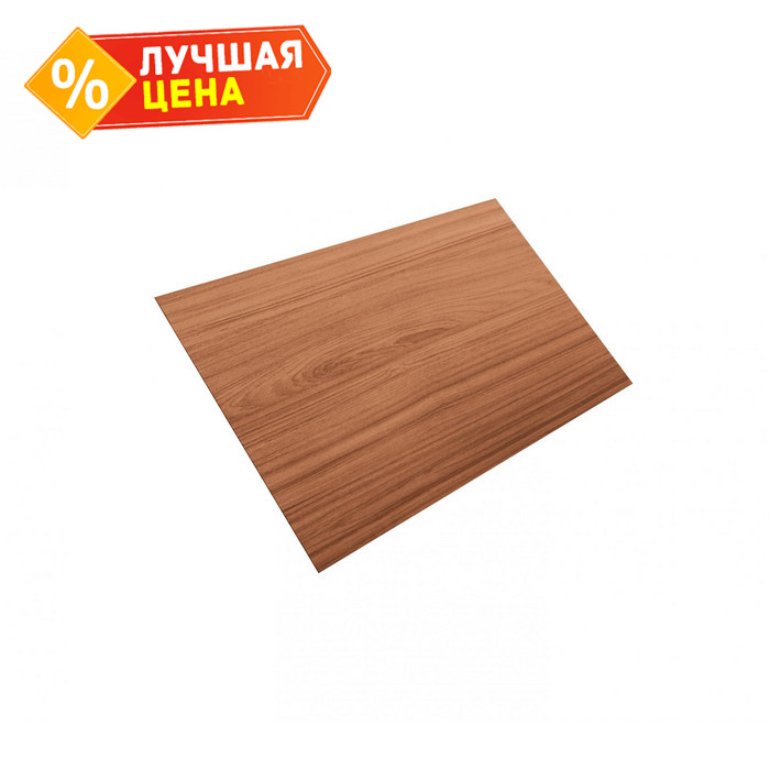 Плоский лист 0,45 Print Elite с пленкой Honey Wood