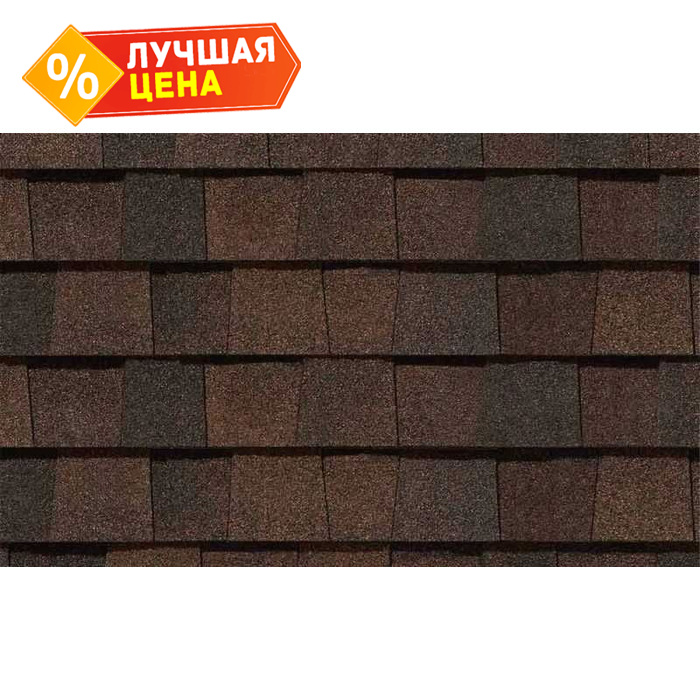 Гибкая черепица CertainTeed Landmark Burnt_Sienna