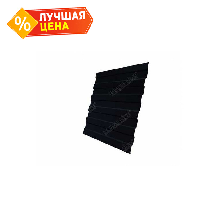 Профлист Grand Line C8A Drap 0.45 мм RAL 9005 Черный