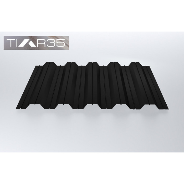 Профнастил SteelX НС35 TIAR35  0,5 RAL 9005