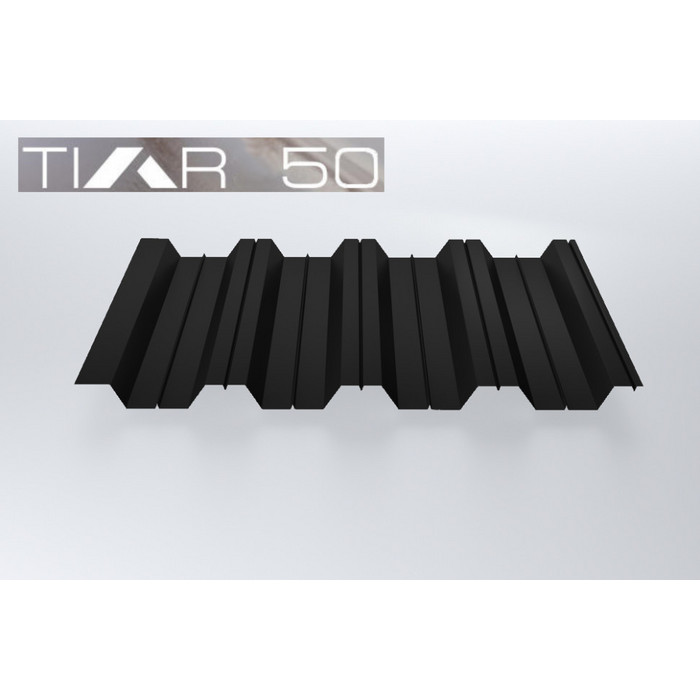 Профнастил SteelX НС44 TIAR50  0,5 RAL 9005