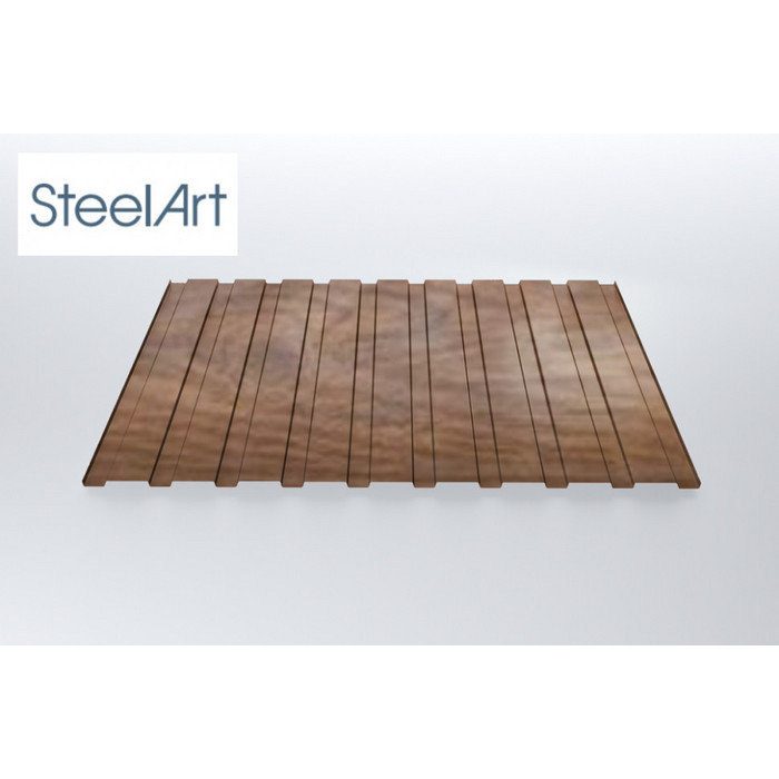 Профнастил SteelX C20 SteelArt  0,4  Золотой дуб