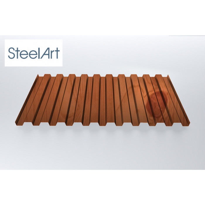 Профнастил SteelX C21 SteelArt  0,4  Золотой дуб