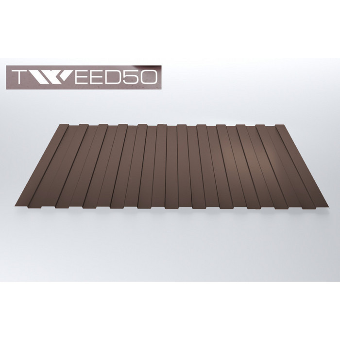 Профнастил SteelX C8 TWEED50  0,5 RAL 8017