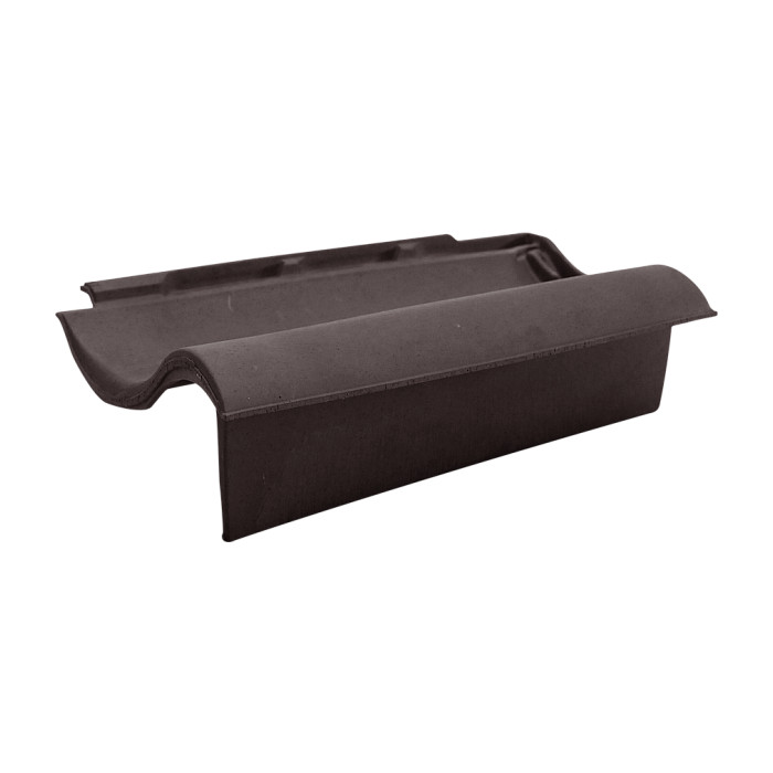 Боковая правая черепица, TG10, Антрацит матовый, ABC