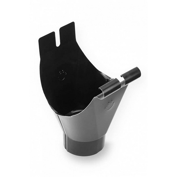 Воронка 135/90 мм STAL, 152(130)/90 мм, цвет Графит, Galeco