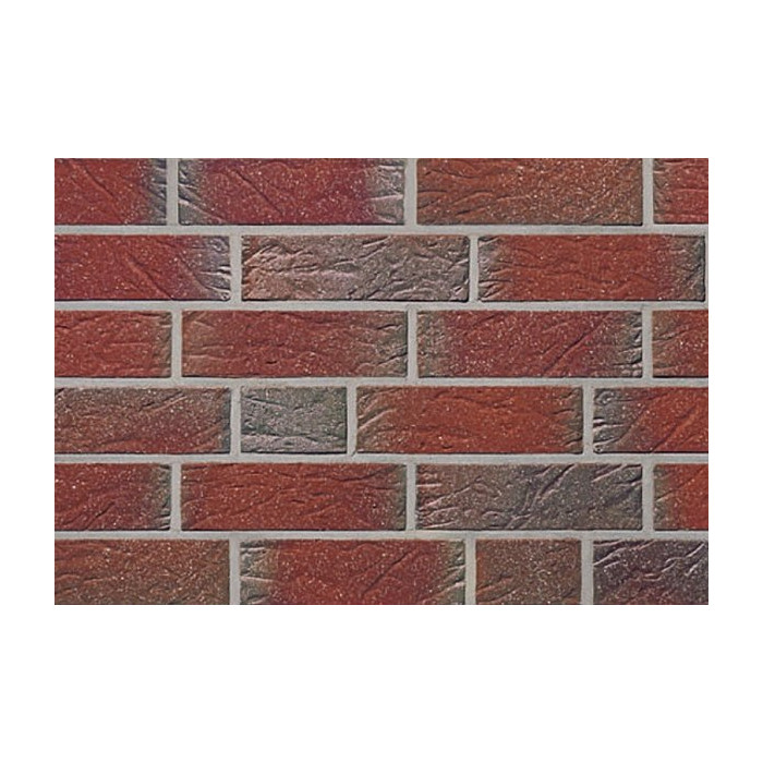 Облицовочный кирпич GREETSIEL Фризланд пестрый (friesisch-bunt) мерейная, с песком (genarbt/ besandet), 240x115x71 мм, Röben
