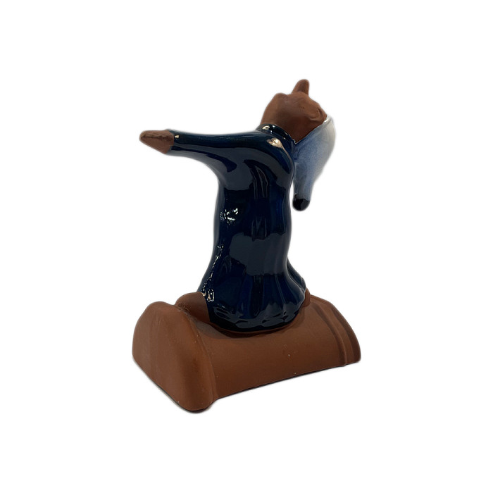 Декоративный элемент на кровлю Маленький гном-лунатик, Purr Keramik