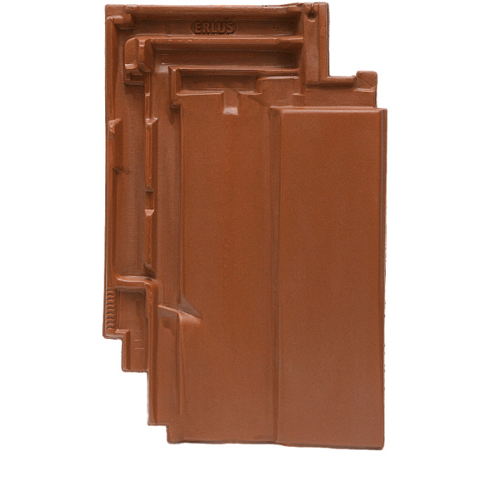 Керамическая черепица Erlus Karat, Медно-коричневый