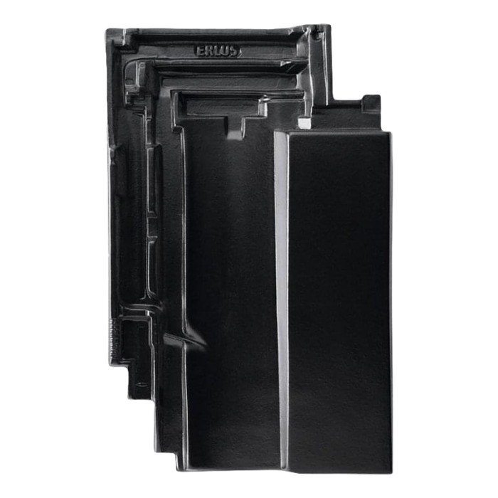 Керамическая черепица Erlus Karat, Алмазно-черный