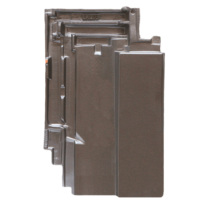 Керамическая черепица Erlus Karat, Титаново-серебристый