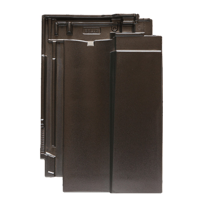 Керамическая черепица Erlus Karat XXL, Титаново-серебристый