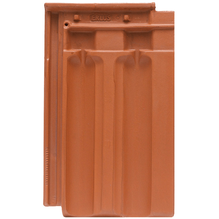 Керамическая черепица Erlus Grossfalzziegel, Красный