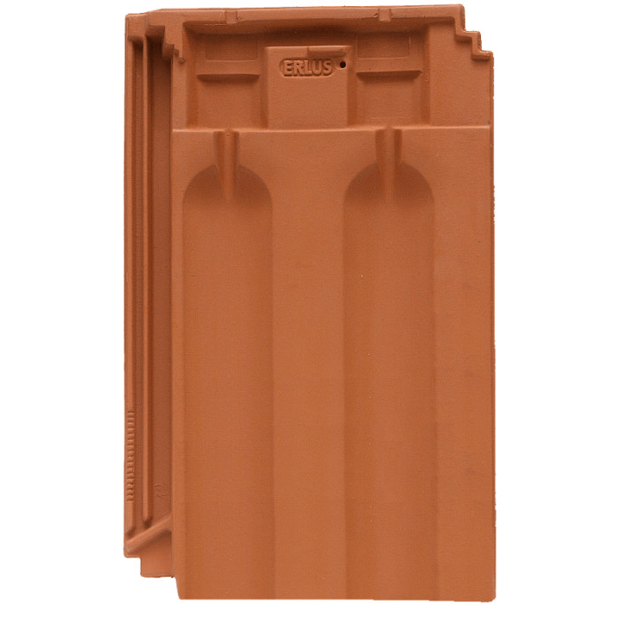 Керамическая черепица Erlus Grossfalzziegel XXL, Натуральный красный