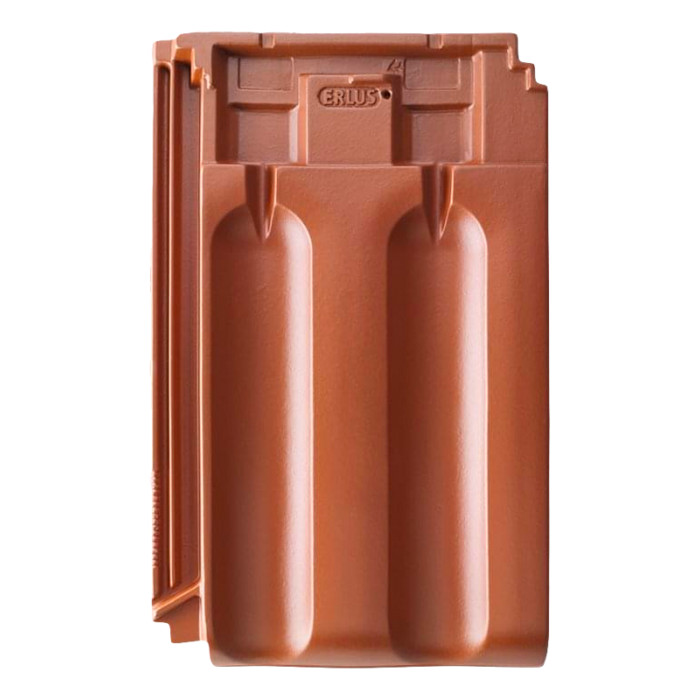 Керамическая черепица Erlus Grossfalzziegel XXL, Медно-коричневый