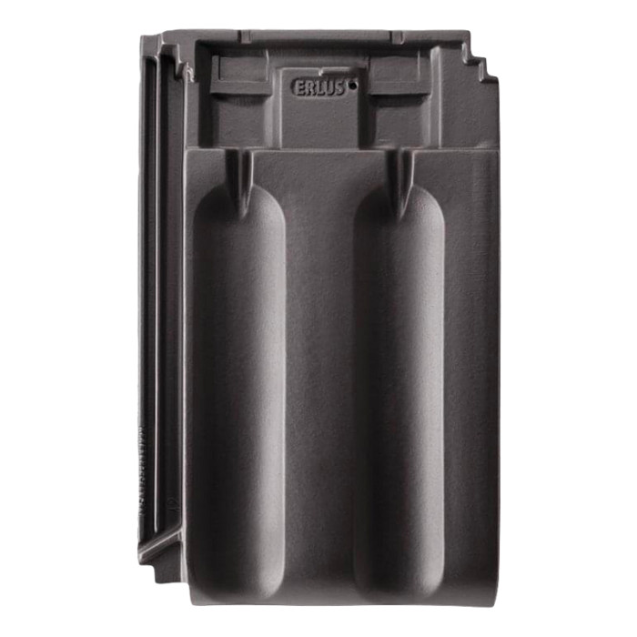 Керамическая черепица Erlus Grossfalzziegel XXL, Антрацит