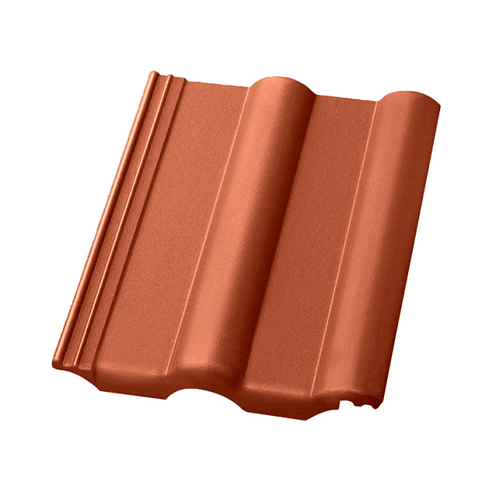 Цементно-песчаная черепица рядовая, Finkerberger, LongLife matt Красный, Nelskamp