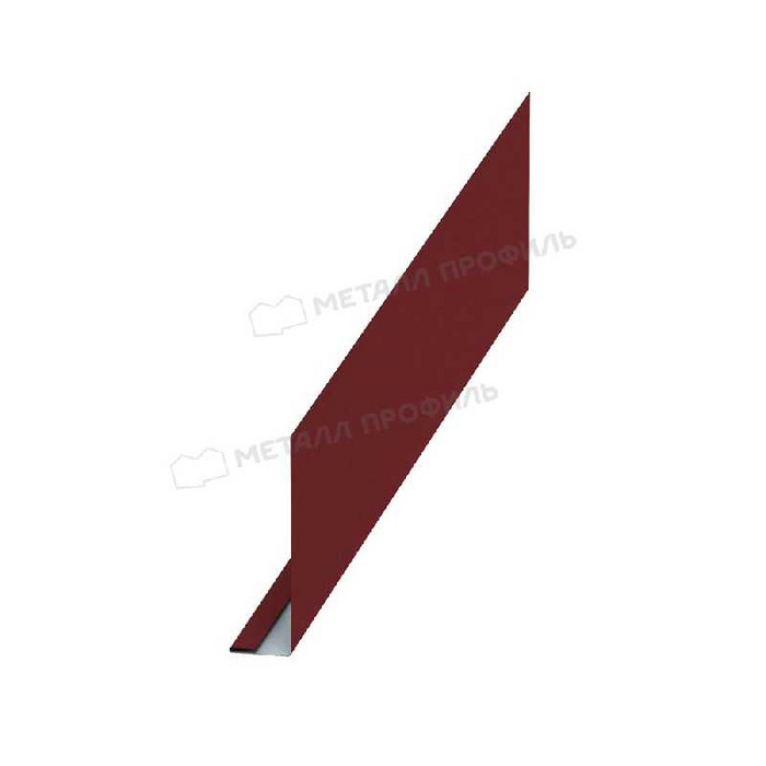Планка карнизного свеса 250х50х2000 NormanMP (ПЭ-01-3011-0.5) - фото №1