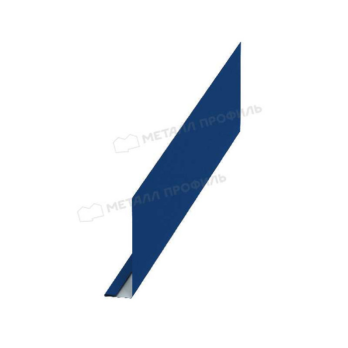 Планка карнизного свеса 250х50х3000 NormanMP (ПЭ-01-5005-0.5) - фото №1